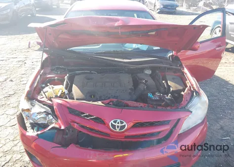 2011 Toyota Corolla Le z USA, uszkodzony, nr VIN 2T1BU4EE2BC744460